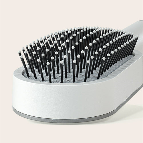 Self‑Cleaning Detangling Hair Brush – Anti‑Static & Scalp Massage