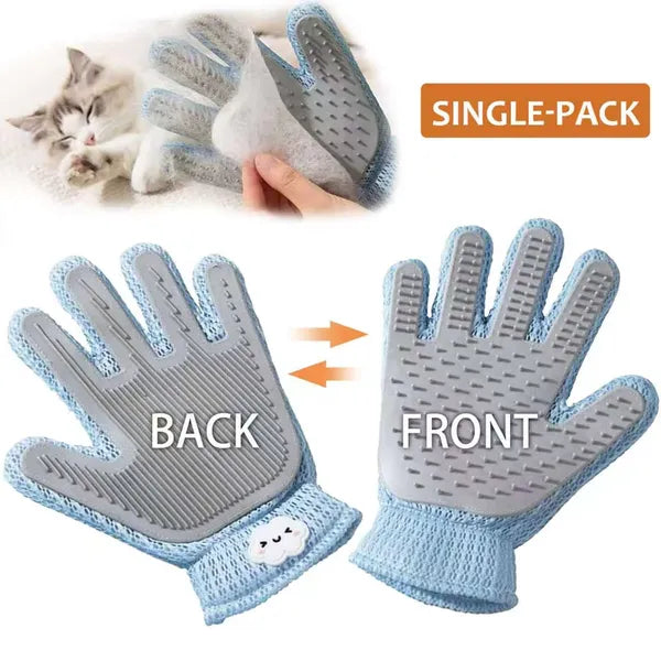 2‑in‑1 Pet Grooming Glove